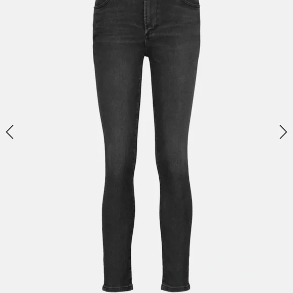 Citizens Of Humanity Black Skinny Jeans High-Waisted Stretch emo - Picture 4 of 9
